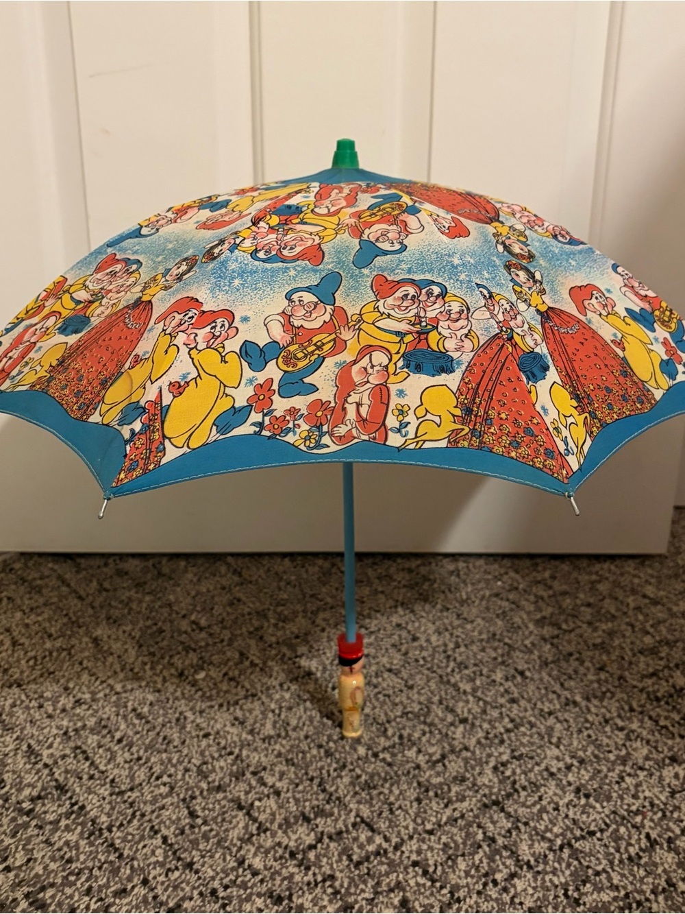 RARE Japanese 1930s Disney Snow White Kid’s Umbrella